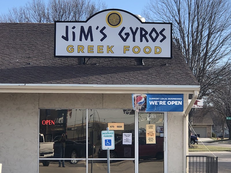 Jims Gyros logo