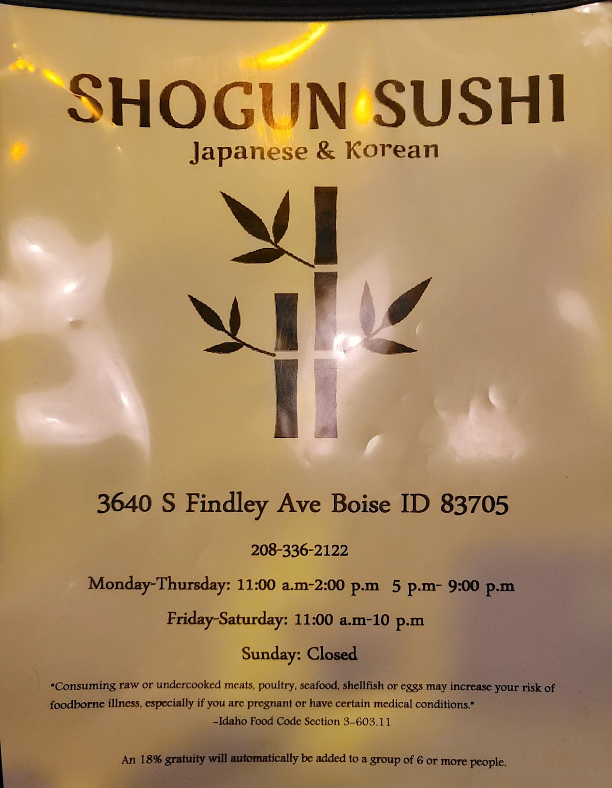 Shogun Sushi 9