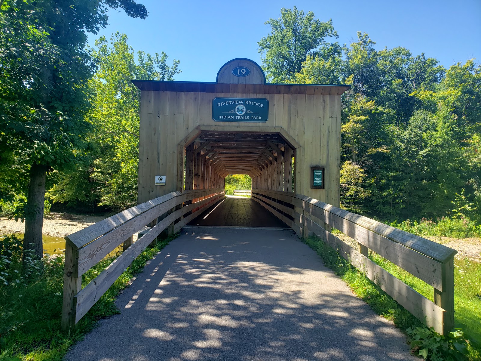 Riverview Bridge - Indian Trails Park