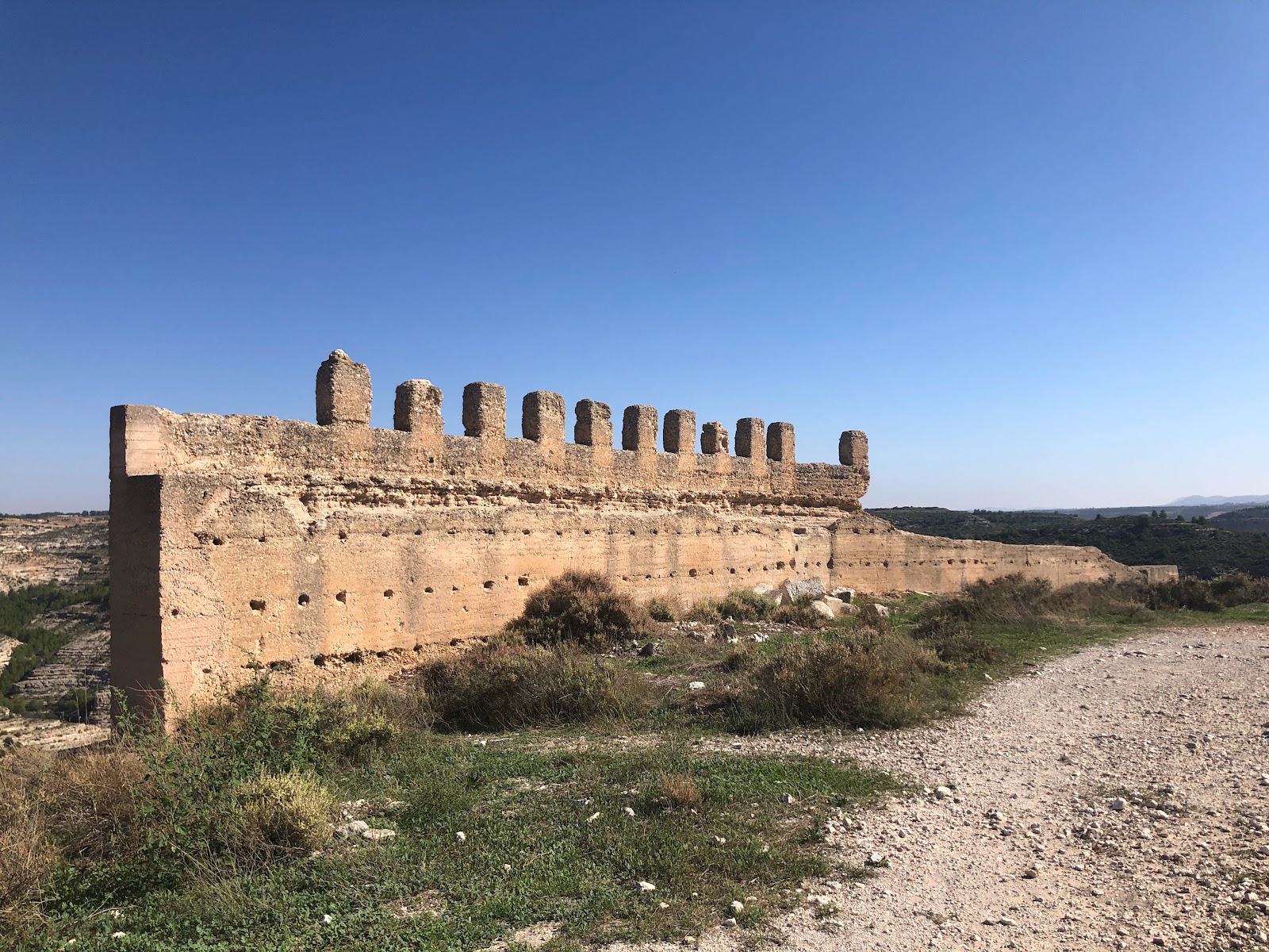 Castle and walls of Jorquera
