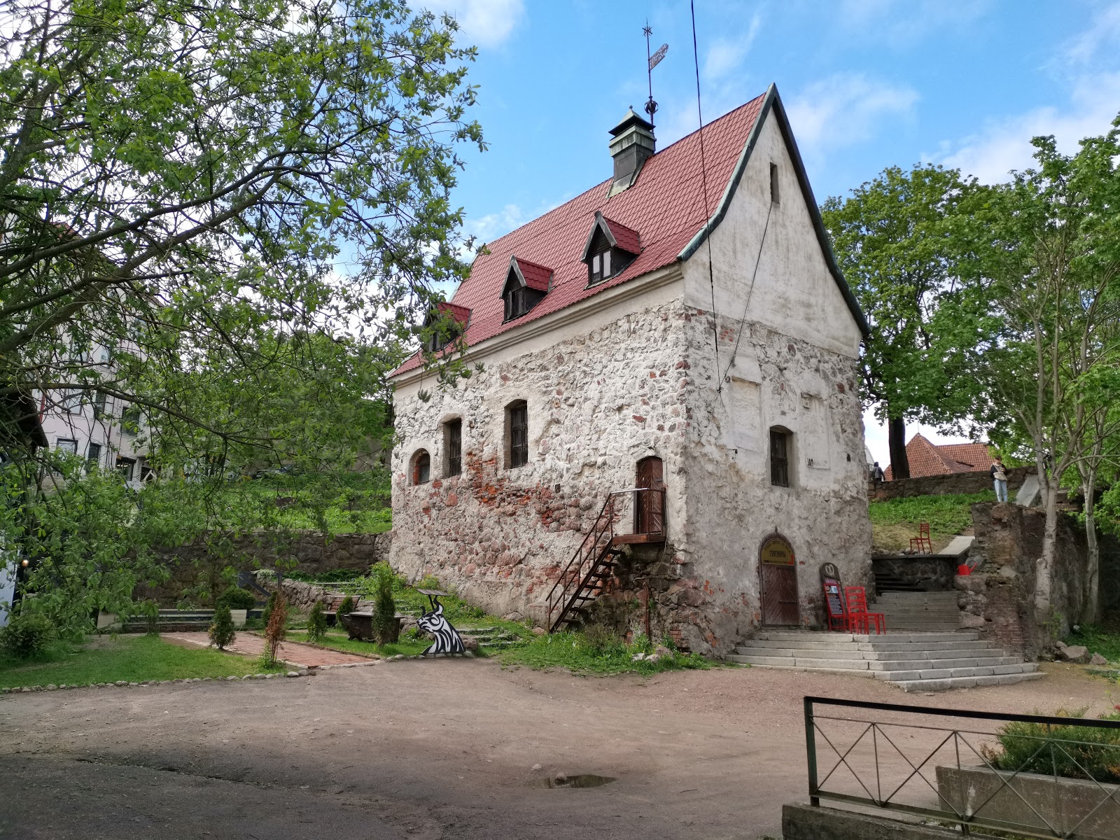 Old Estate on Progonnaya Street in Vyborg