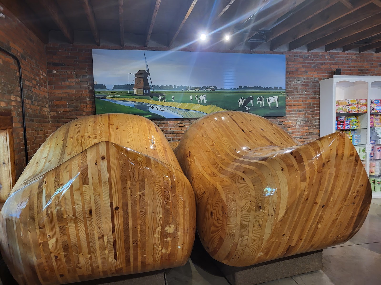 World's Largest Wooden Shoes